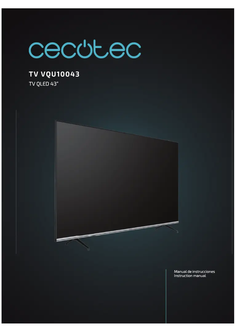 Imagen de la primera página del manual del dispositivo VQU10043