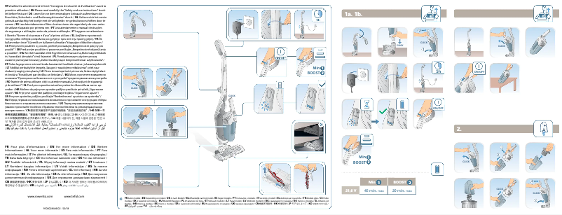 Imagen de la primera página del manual del dispositivo Dual Force 2in1 RH6751WO