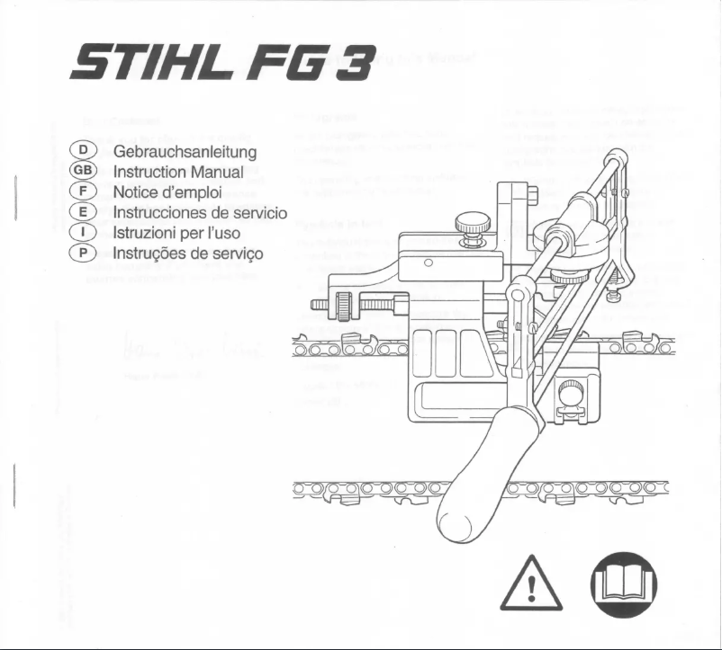 Página 1 del manual Manual de usuario Stihl FG 3