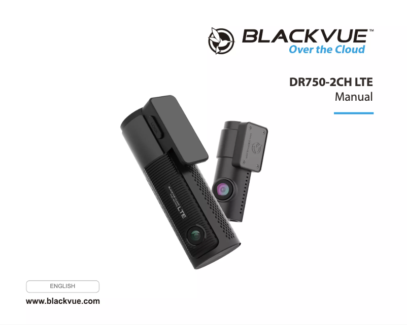Página 1 del manual Manual de usuario BlackVue DR750-2CH LTE