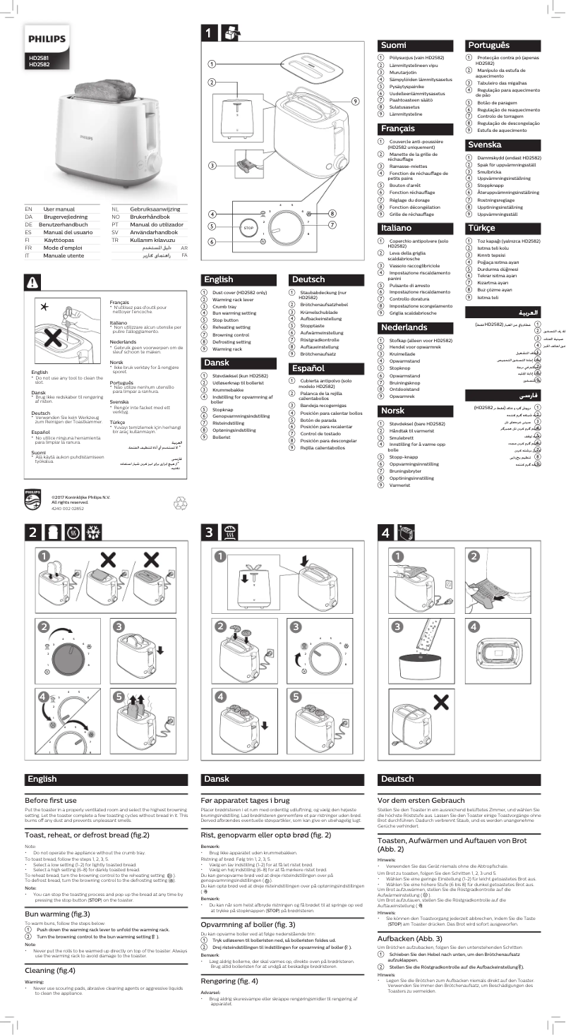 Página 1 del manual Manual de usuario Philips Daily Collection HD2582