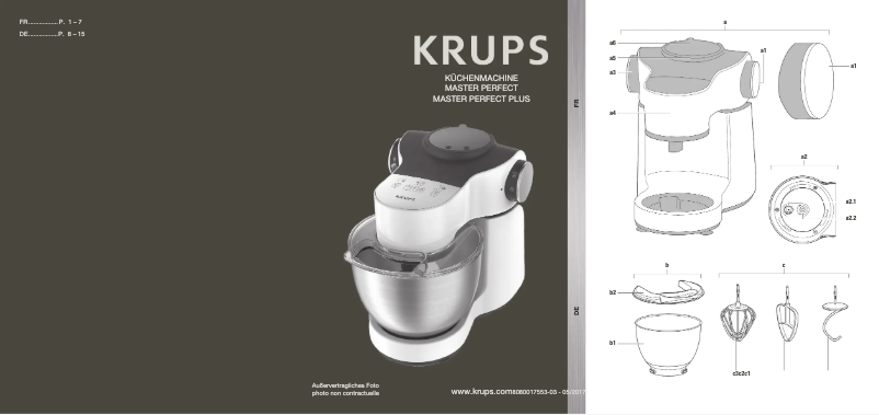 Página nº 1 - Manual de usuario Krups Master Perfect KA2521