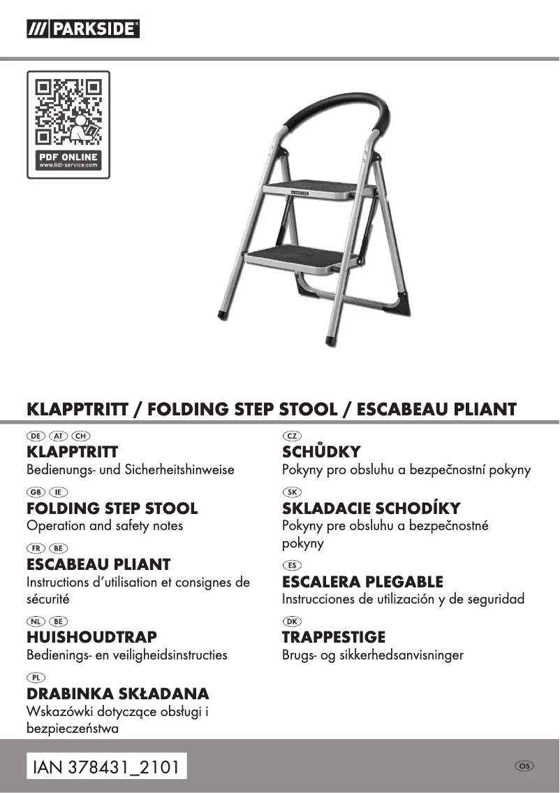 Página 1 del manual Manual de usuario Parkside HG06285