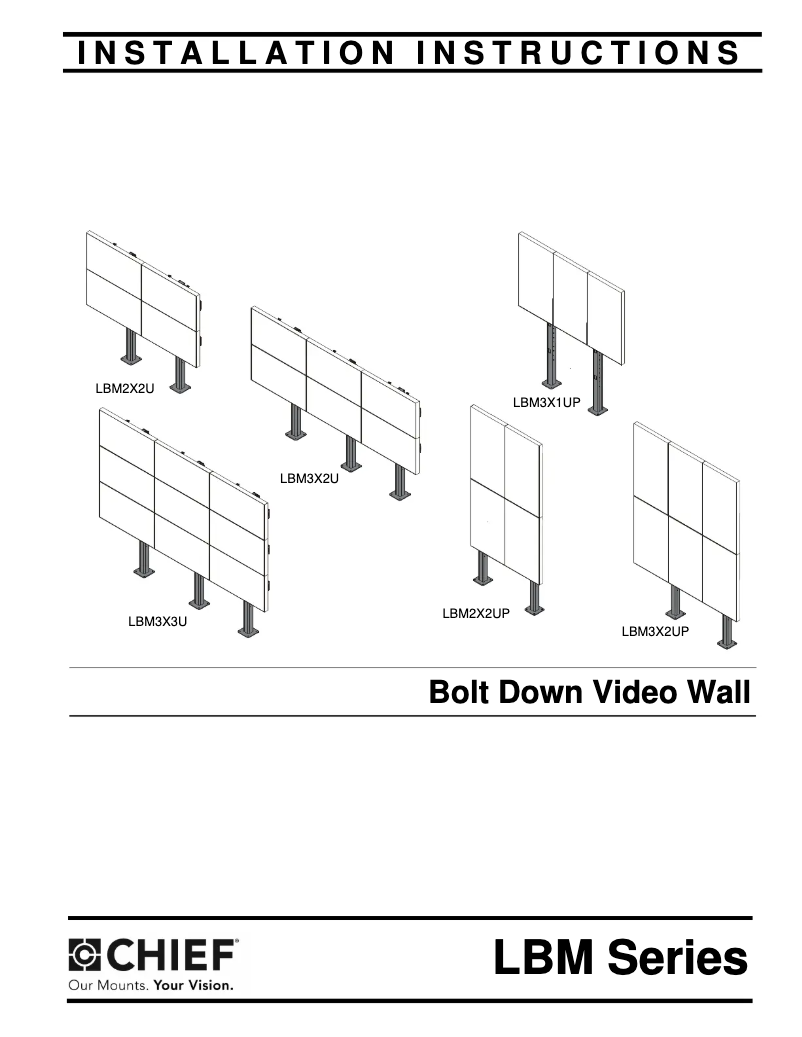 Imagen de la primera página del manual del dispositivo LBM2X2UP