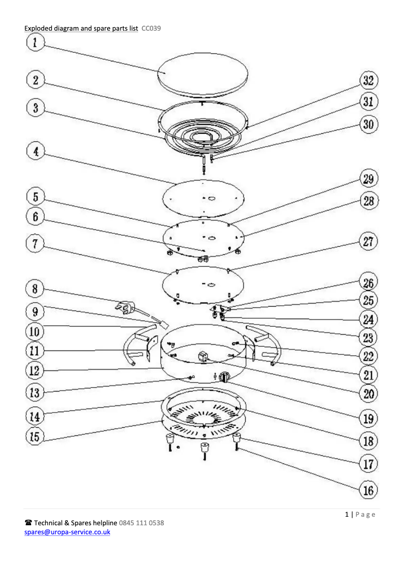 Página 1 del manual Diagrama de cableado Buffalo CC039
