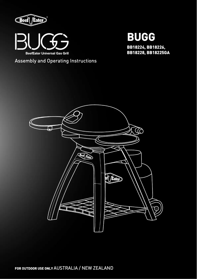 Página 1 del manual Manual de usuario BeefEater Bugg Amber BB18224