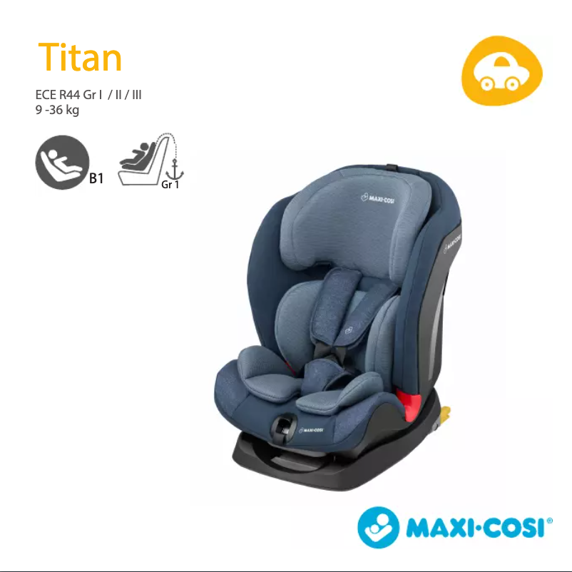 Página 1 del manual Manual de usuario Maxi-Cosi Titan