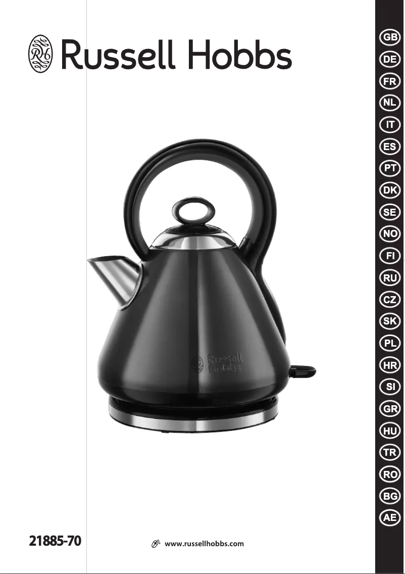 Página 1 del manual Manual de usuario Russell Hobbs Legacy