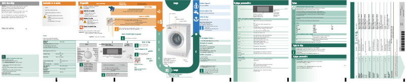 Página 1 del manual Manual de usuario Siemens WM16S7C1FG