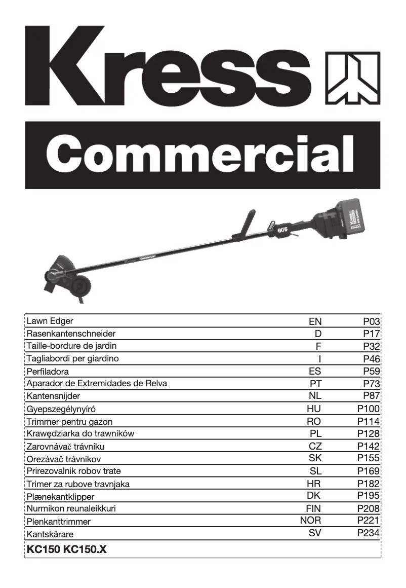 Página nº 1 - Manual de usuario Kress KC150.9