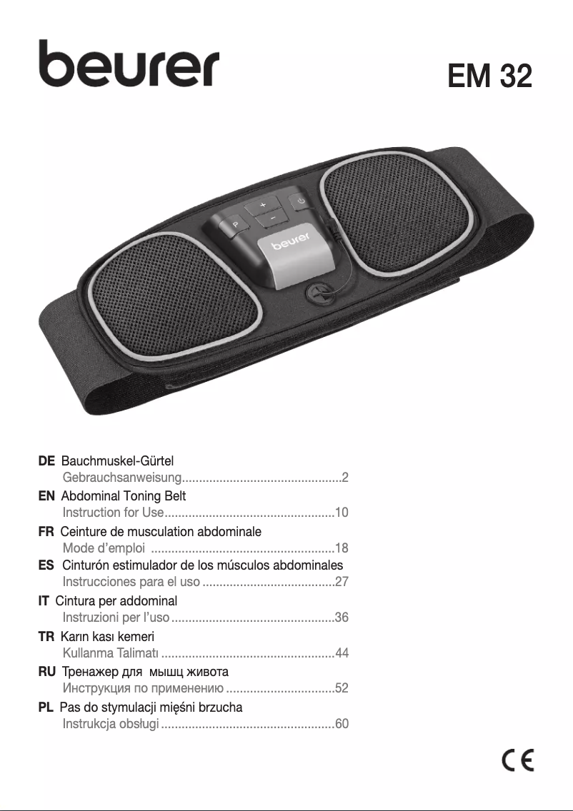 Imagen de la primera página del manual del dispositivo EM 32