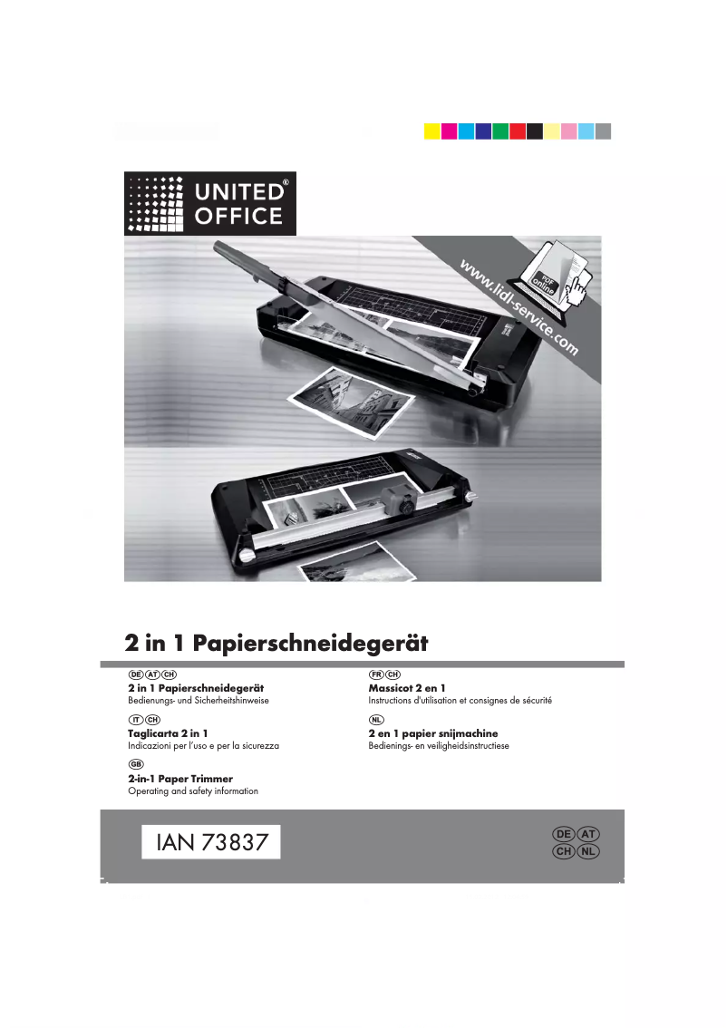 Página 1 del manual Manual de usuario United Office IAN 73837