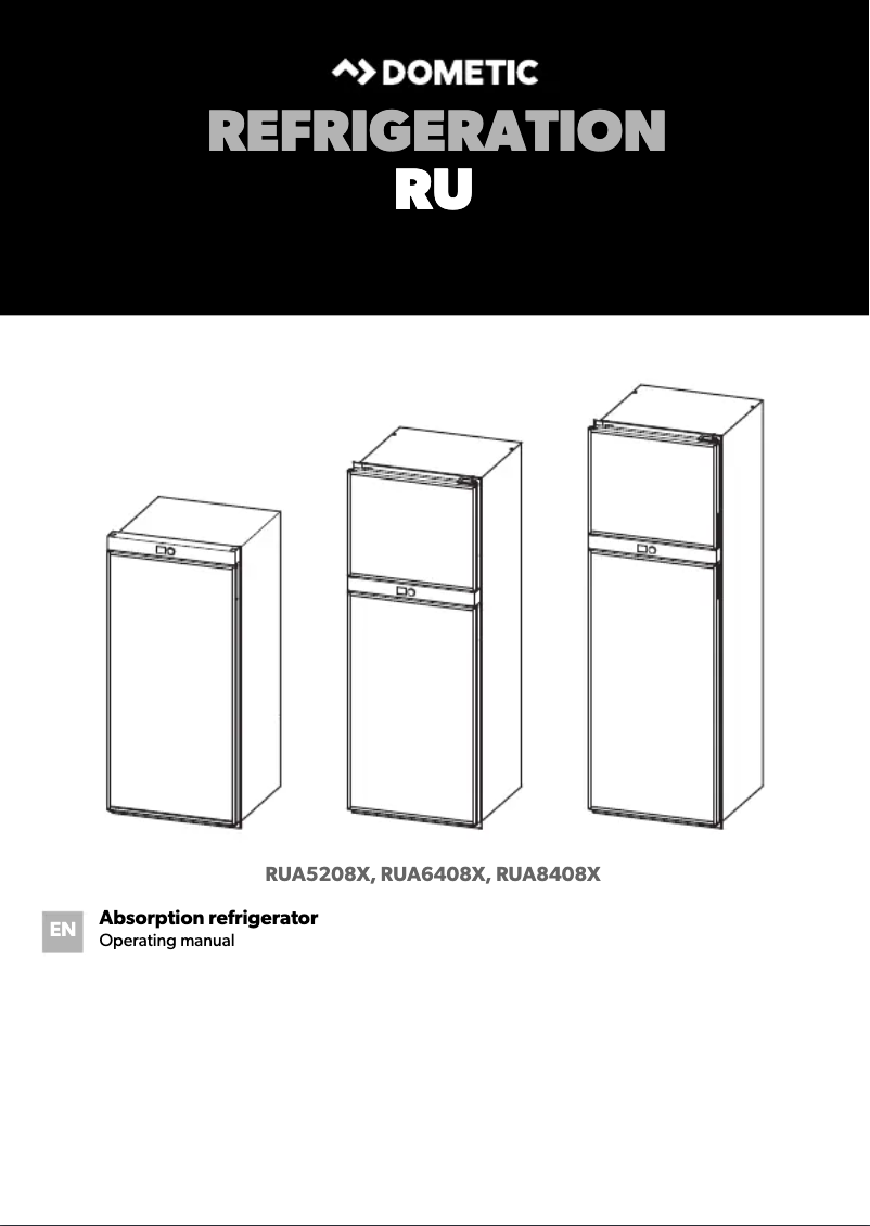 Imagen de la primera página del manual del dispositivo RUA 6408X