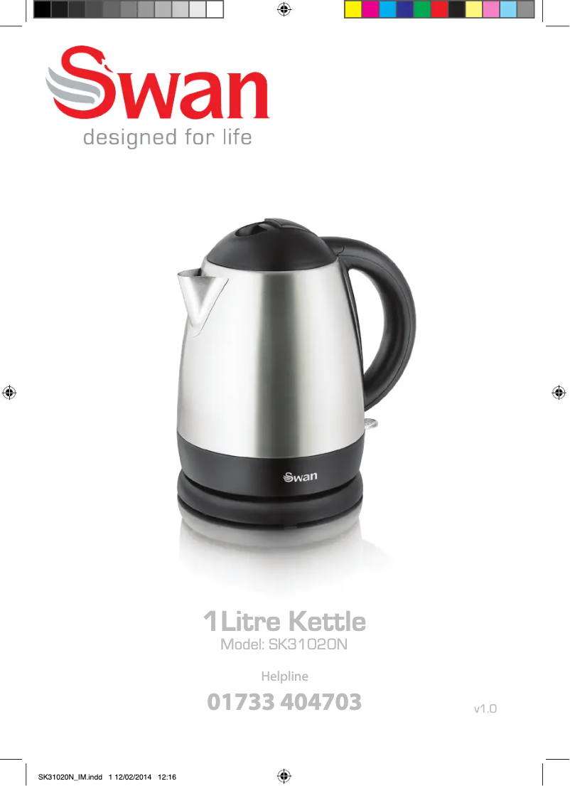 Página 1 del manual Manual de usuario Swan SK31020N