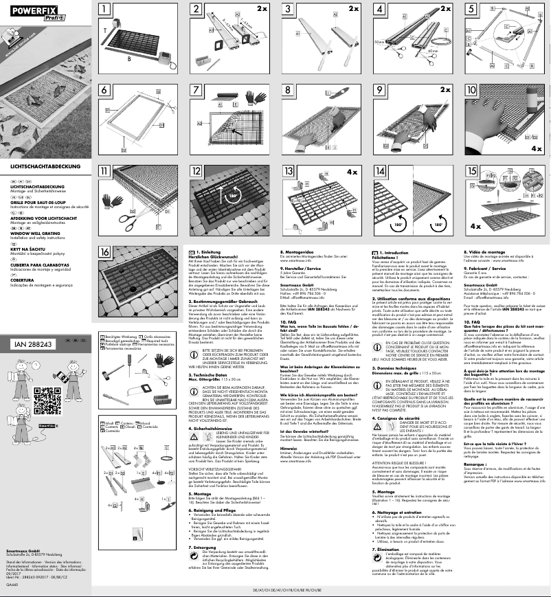 Imagen de la primera página del manual del dispositivo IAN 288243