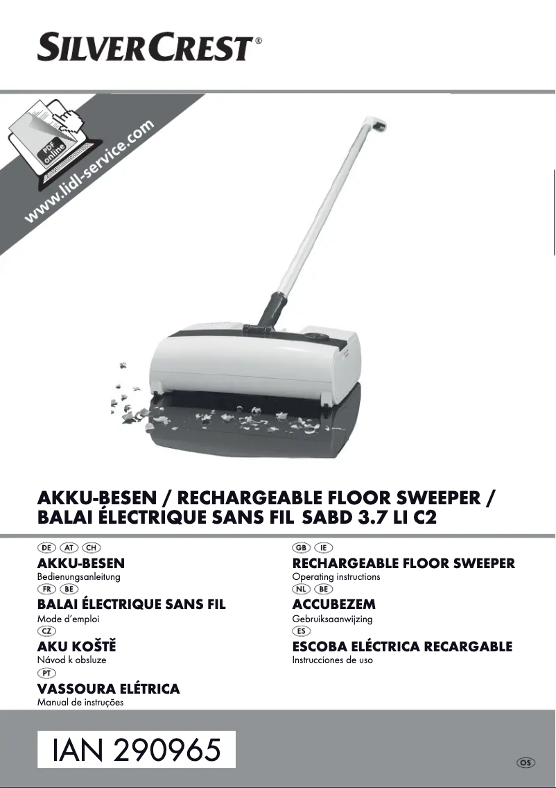 Página 1 del manual Manual de usuario SilverCrest SABD 3.7 LI C2