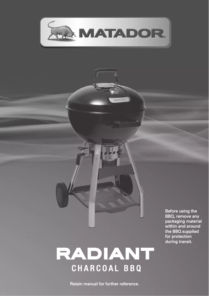 Página 1 del manual Manual de usuario Matador Radiant
