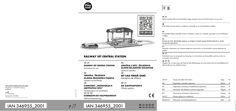 Imagen de la primera página del manual del dispositivo IAN 346955