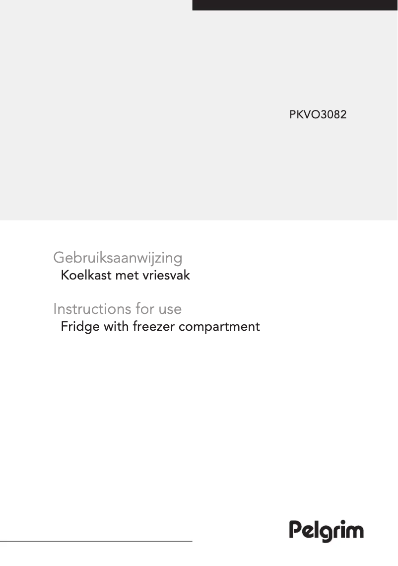 Página nº 1 - Manual de usuario Pelgrim PKVO3082