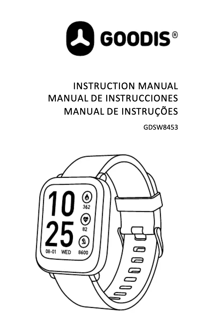 Página 1 del manual Manual de usuario Goodis GDSW8453