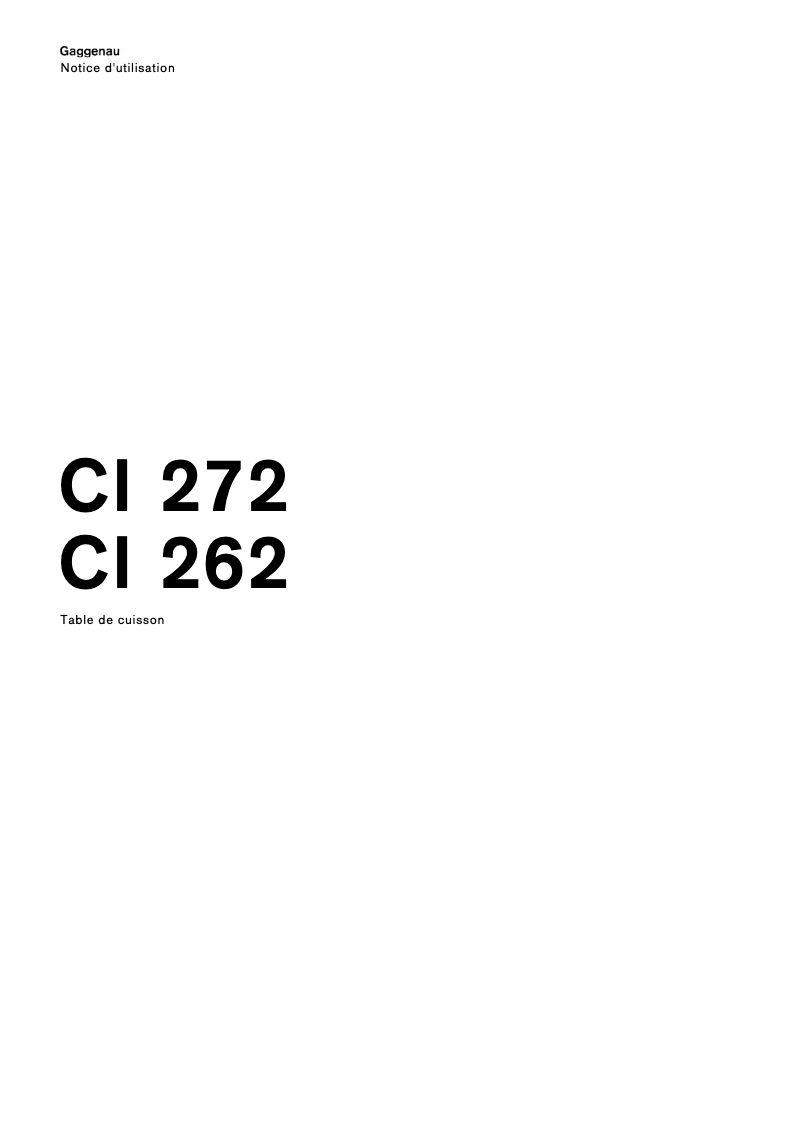 Imagen de la primera página del manual del dispositivo CI262105