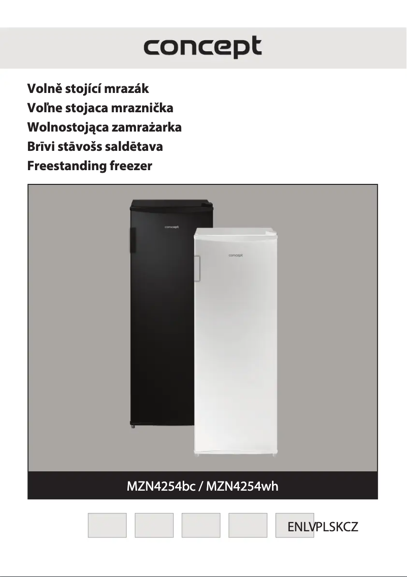 Imagen de la primera página del manual del dispositivo MZN4254wh