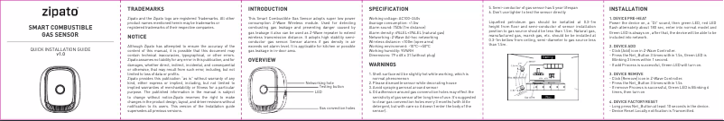 Página nº 1 - Manual de usuario Zipato Z-wave HM-HS1CG-Z.EU