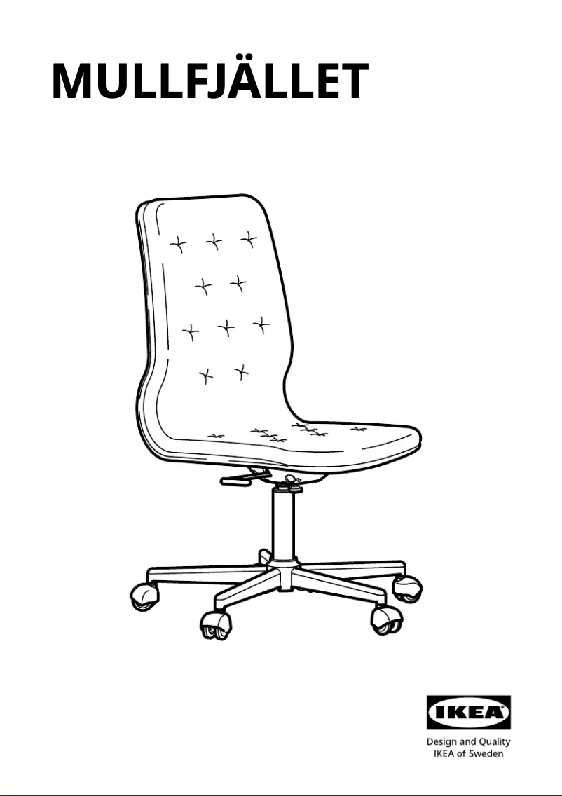 Página 1 del manual Manual de usuario Ikea MULLFJÄLLET 304.729.13