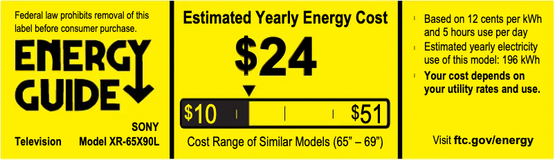 Imagen de la primera página del manual del dispositivo XR-65X90L