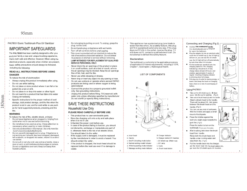 Página 1 del manual Manual de usuario Pyle PHLTBS51
