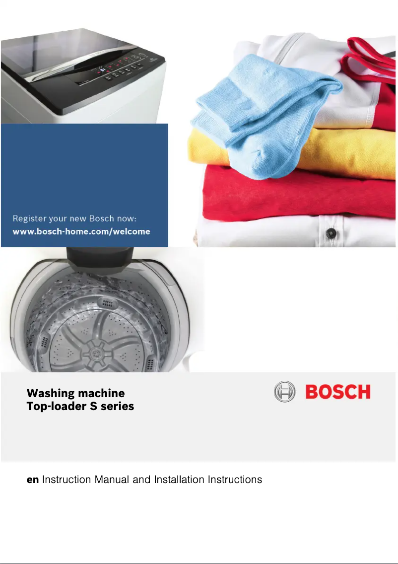 Página 1 del manual Manual de usuario Bosch WOA145D0ZA