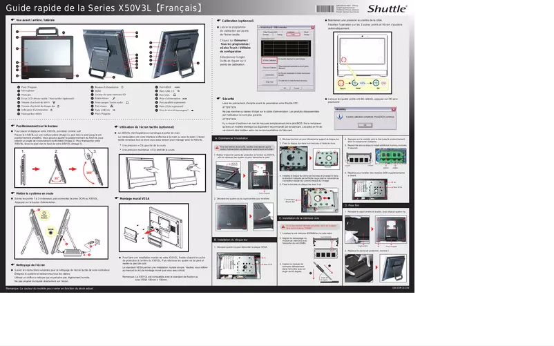 Página 1 del manual Manual de usuario Shuttle X 5031TA