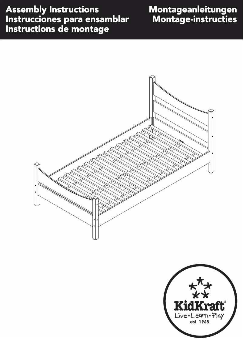 Página 1 del manual Manual de usuario KidKraft Addison 76273