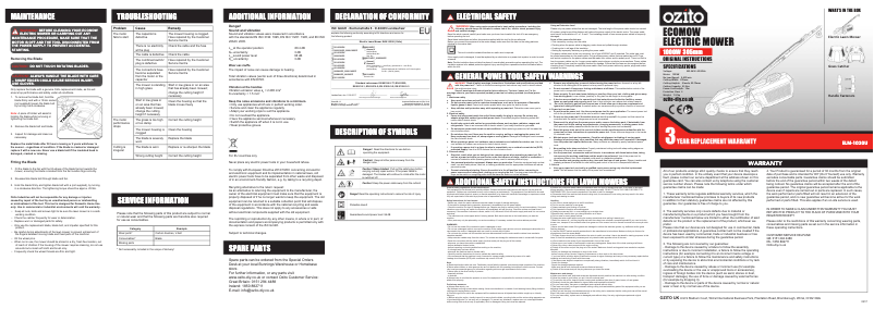 Imagen de la primera página del manual del dispositivo ELM-1030U