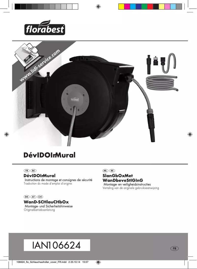 Imagen de la primera página del manual del dispositivo IAN 106624