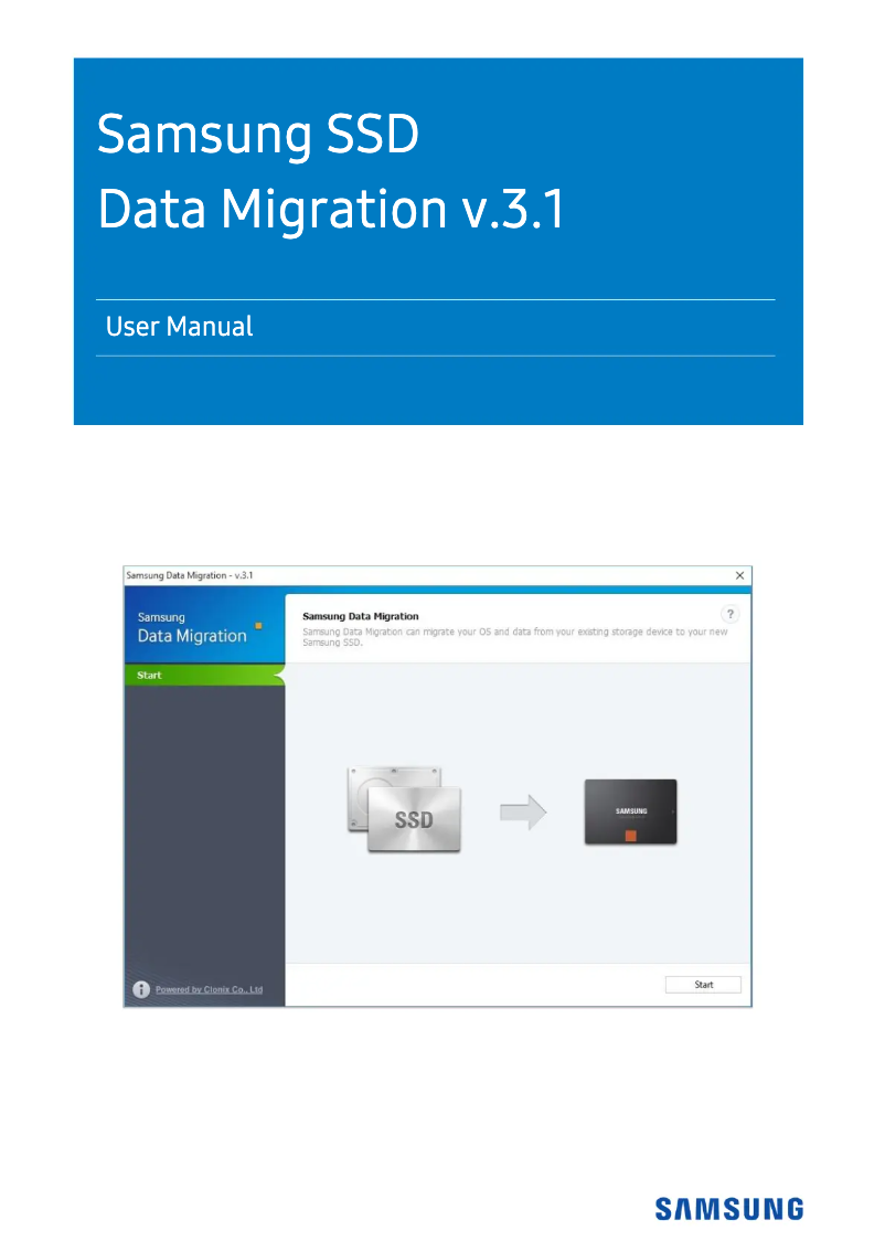Imagen de la primera página del manual del dispositivo 860 QVO