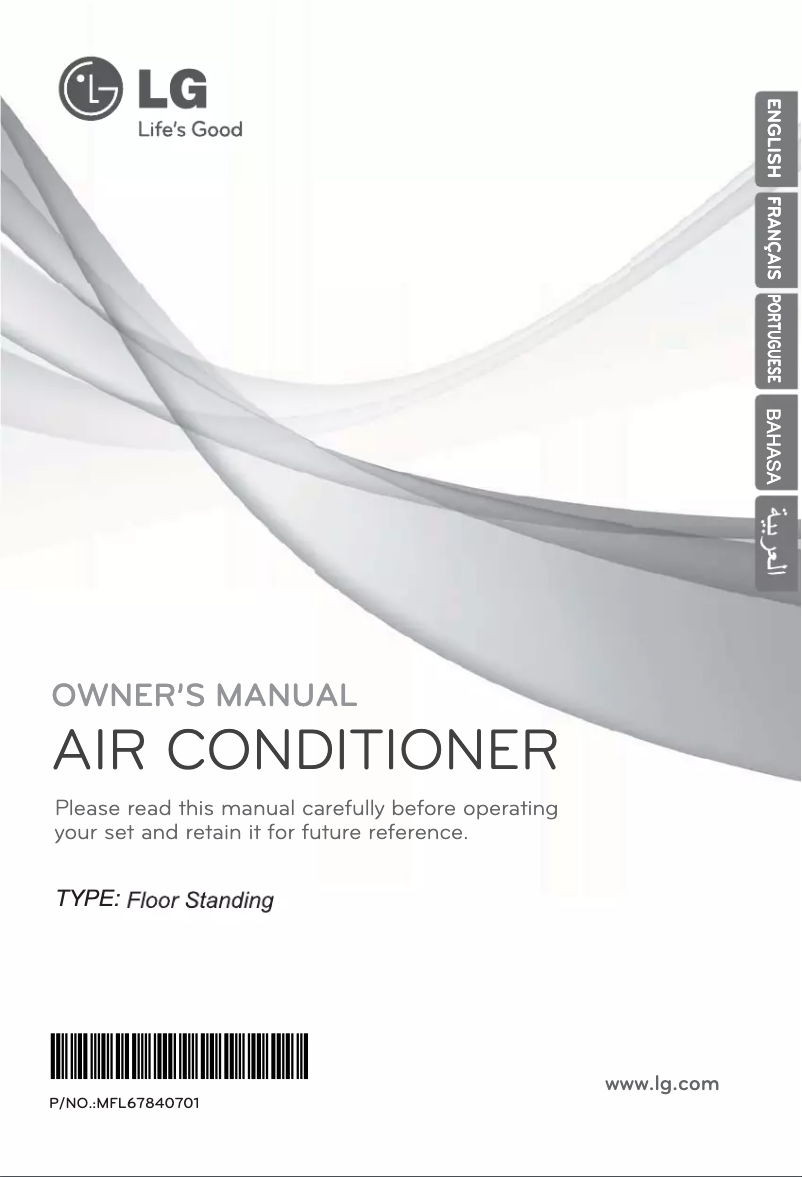 Página 1 del manual Manual de usuario LG TPNC1008FA5