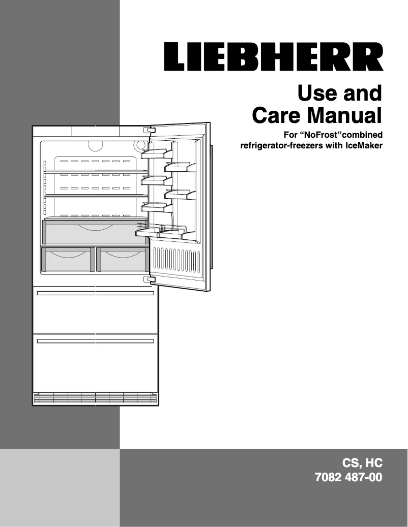 Página 1 del manual Manual de usuario Liebherr CS-2060