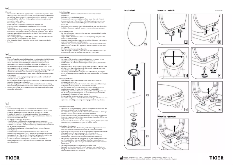 Imagen de la primera página del manual del dispositivo Boston