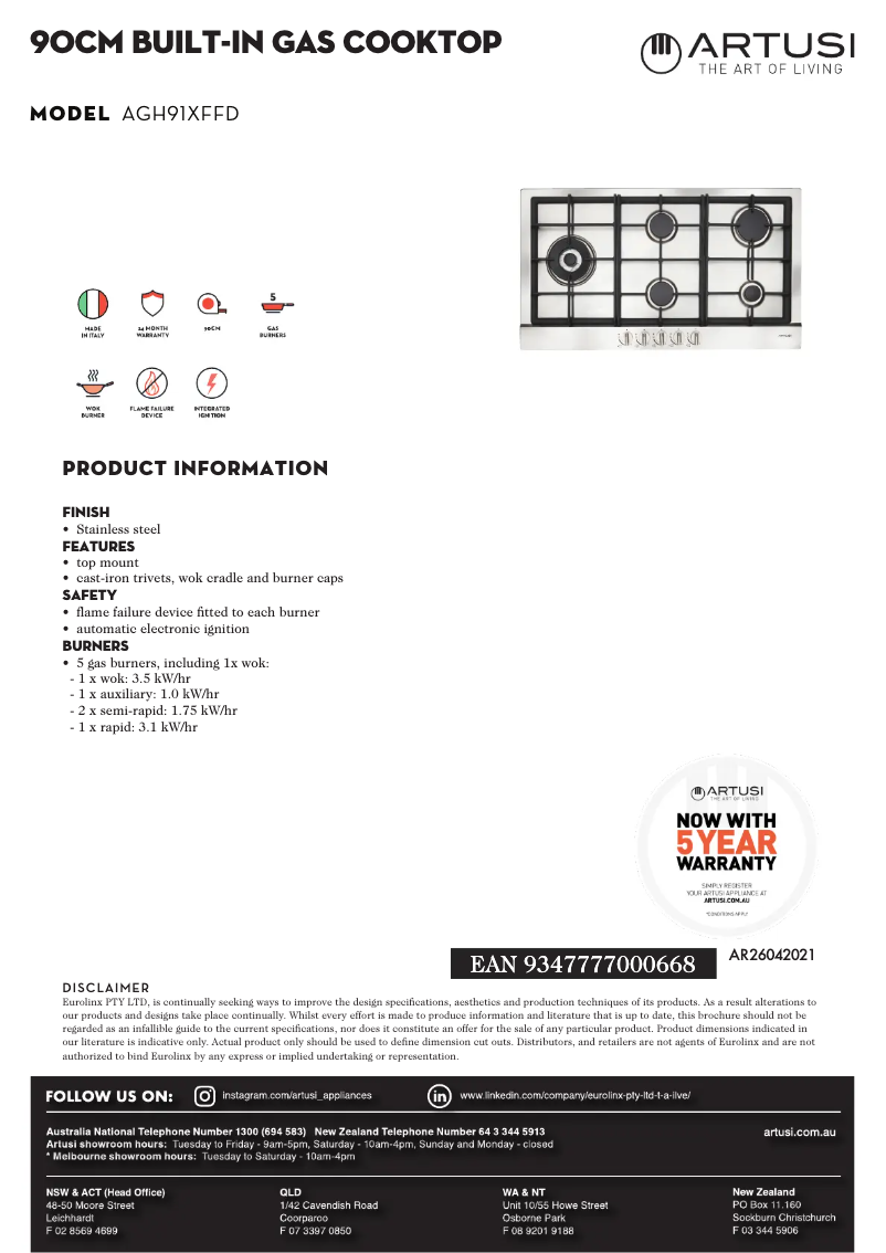 Imagen de la primera página del manual del dispositivo AGH91XFFD
