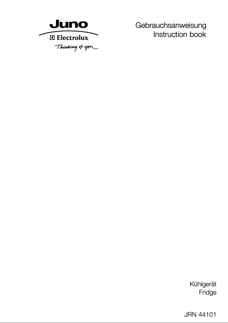 Imagen de la primera página del manual del dispositivo JRN44101