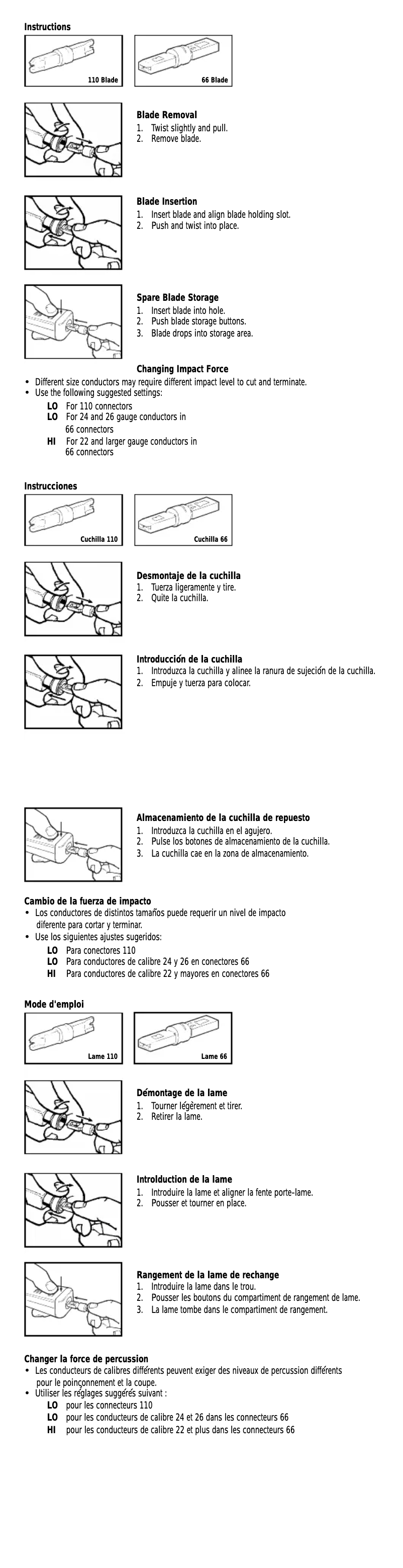 Página 1 del manual Manual de usuario Ideal Punchmaster II