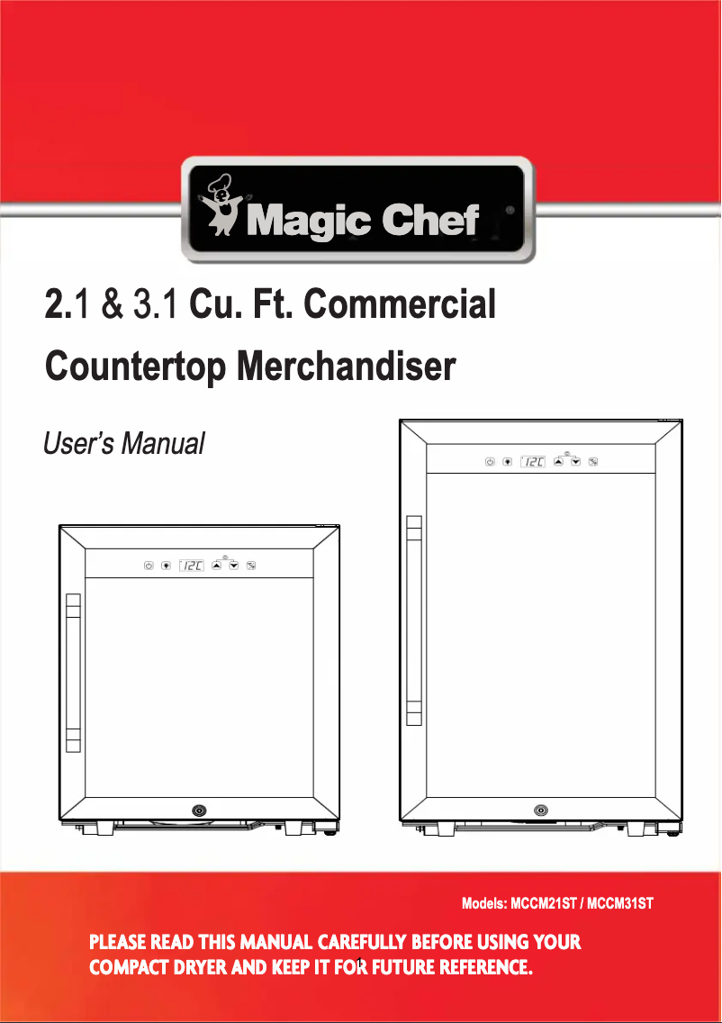 Imagen de la primera página del manual del dispositivo MCCM31ST