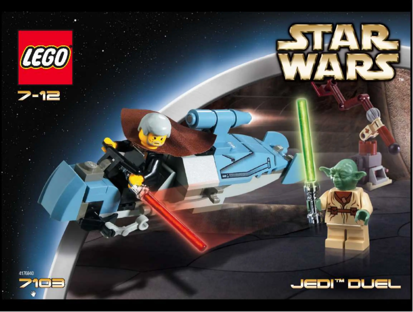 Imagen de la primera página del manual del dispositivo Jedi (TM) Duel