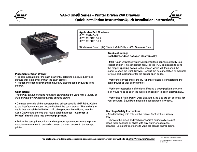 Página nº 1 - Manual de usuario MMF 226-13413C012-04