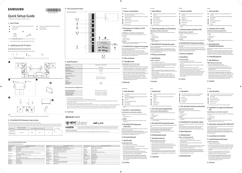 Página 1 del manual Manual de usuario Samsung HG32EJ690WE