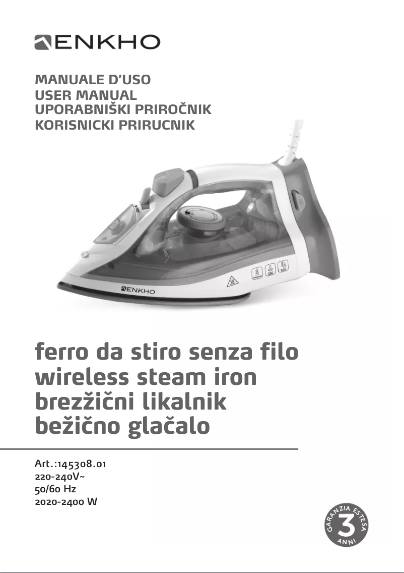 Imagen de la primera página del manual del dispositivo 145308.01