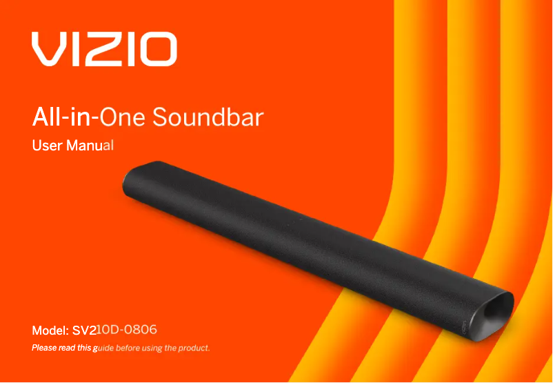 Imagen de la primera página del manual del dispositivo SV210D-0806