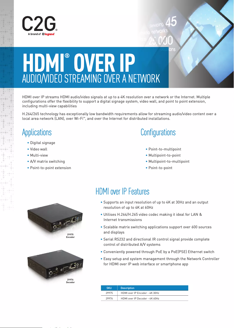 Página 1 del manual Manual de usuario C2G 29976