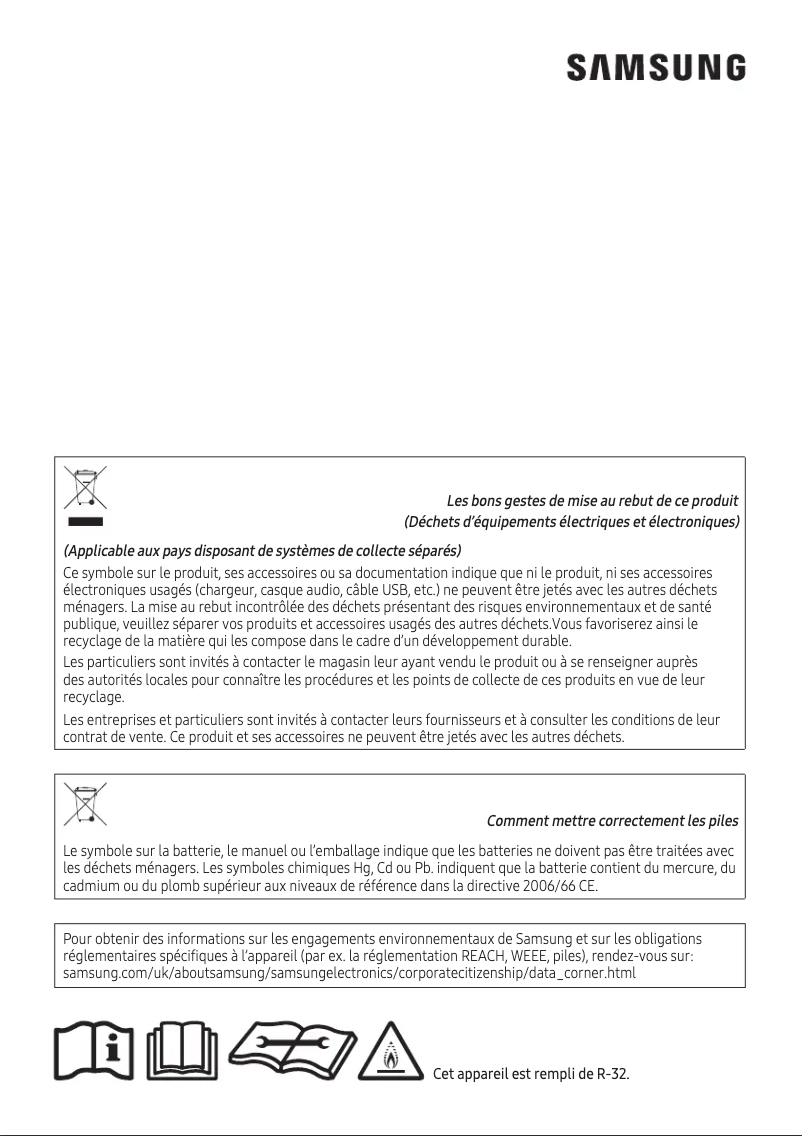 Página 1 del manual Manual de usuario Samsung AR09NXFPEWQNEU